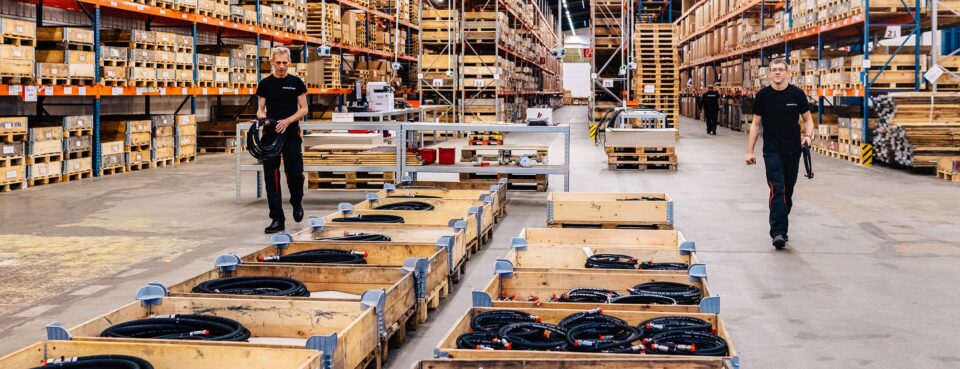 Logistiklösung bei HANSA-FLEX